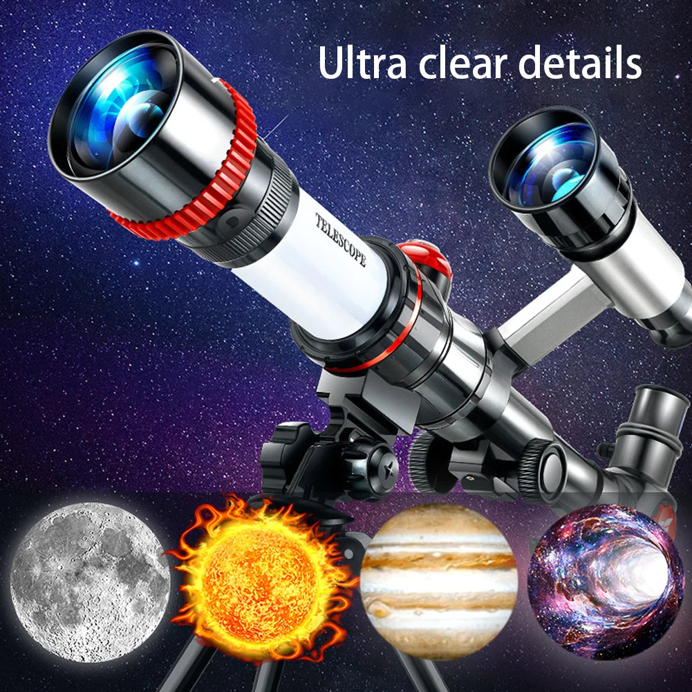 Professional HD Astronomical Telescope | Portable Monocular | Moon & Planet Observation | 3 Colors
