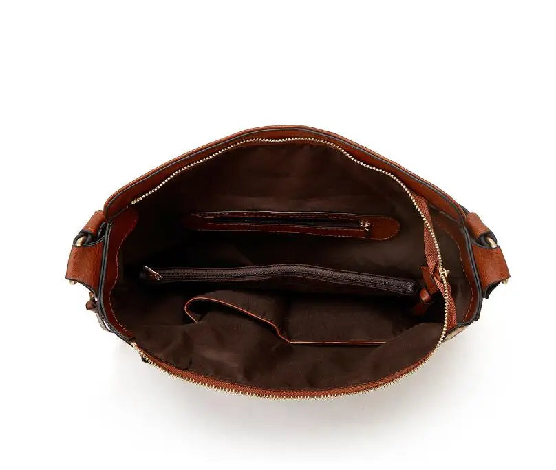 Women's Large Hobo Bucket Shoulder Bag