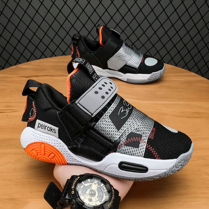 Kids' Unisex Lightweight Basketball Sneakers