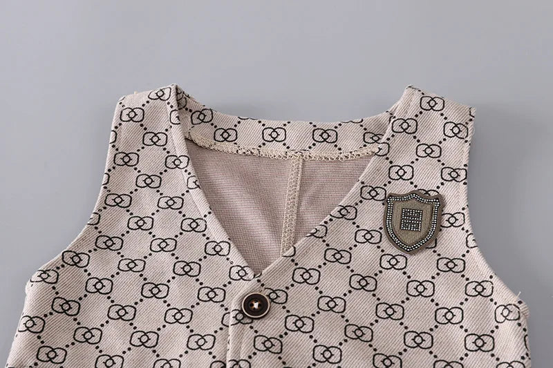 Toddler Boys Gentleman 3-Piece Formal Outfit Set