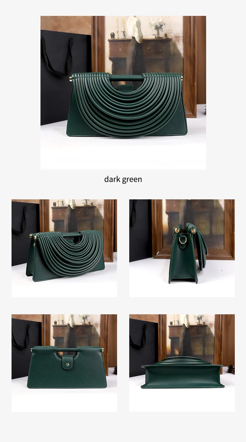 Women's Woven Line Tassel Tote Handbag