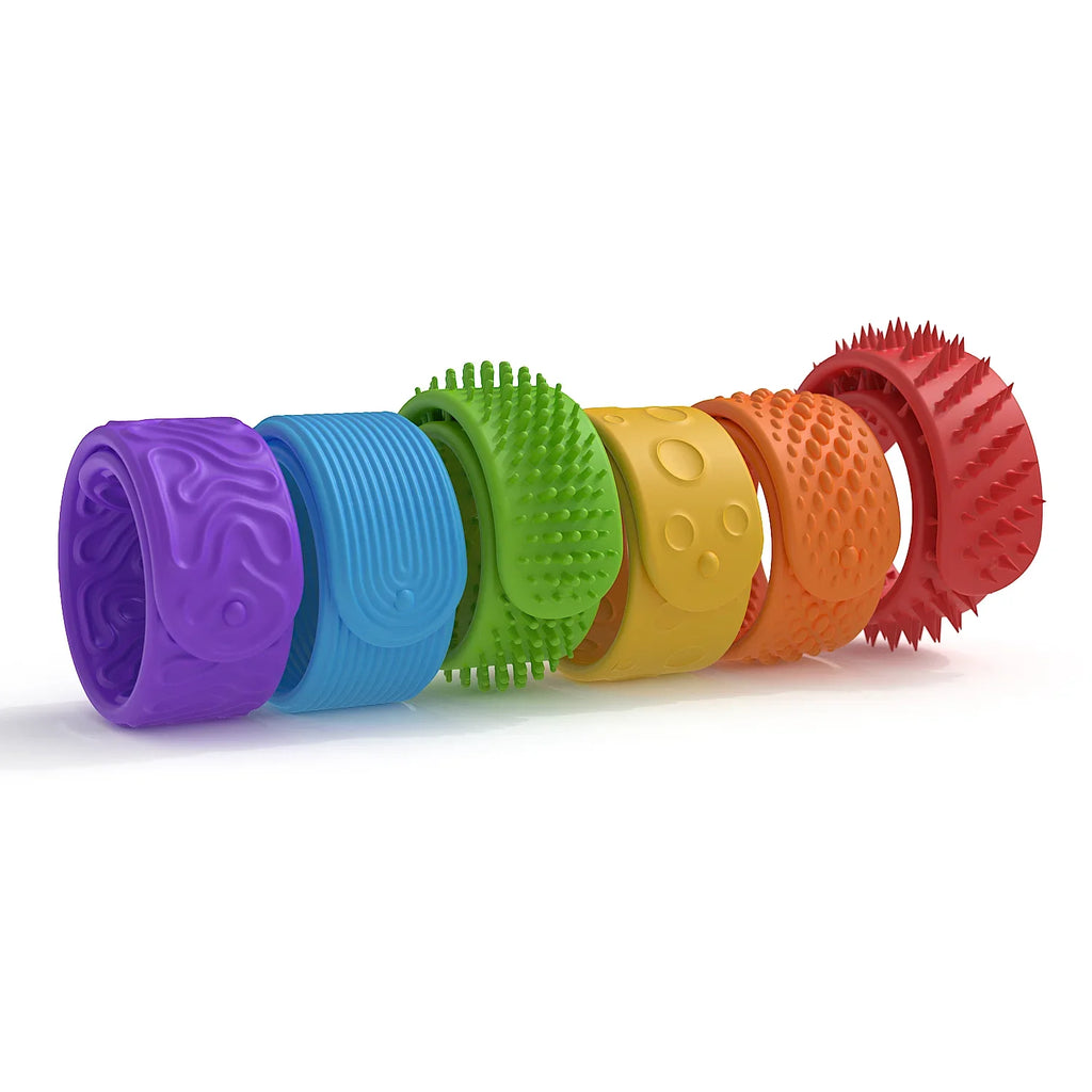Textured Fidget Slap Bracelets
