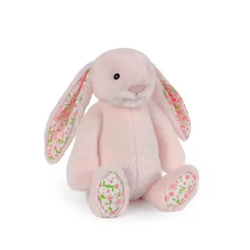 Bonnie Rabbit Plush Toy with Floral Ears | Kawaii Stuffed Doll & Sofa Cushion