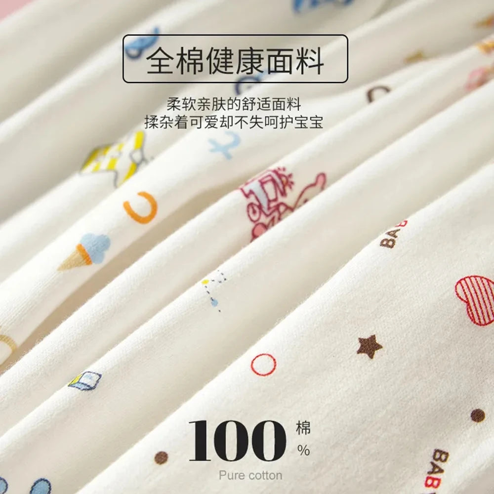 Newborn Baby Cotton Cartoon Underwear Set