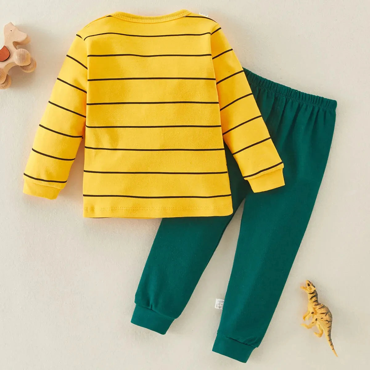 Kids' Unisex Cartoon Pajama 2-Piece Set