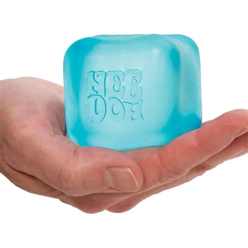 Stress Relief Squishy Cube Sensory Toy | Creative Relaxation & Emotion Venting Toy for Kids