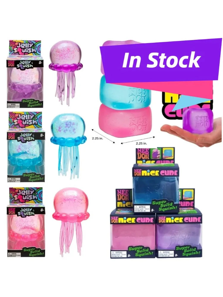 Schylling Needoh Sensory Stress Relief Toy Collection | Fidget Squeeze Toys for Kids & Adults