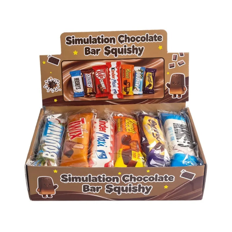 Chocolate & Butter Stick Squishy Toys