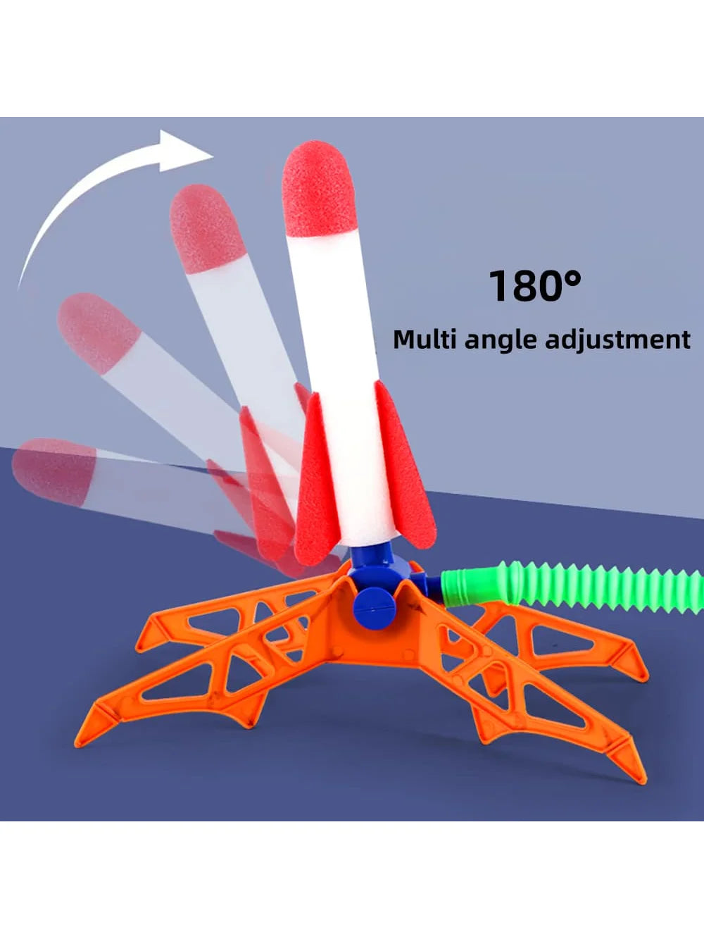 Kids Foam Rocket Pedal Launcher – Outdoor Jump & Fly Toy
