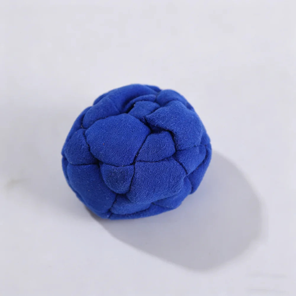 Handmade Knitted Hacky Sack Footbag | Crochet Juggling Balls for Kids & Adults