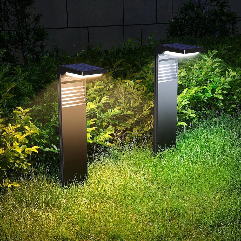 Garden Lights Outdoor Decoration Solar Lawn Lights Waterproof LED light for Yard Pathway Landscape Bollard Solar Power Lighting
