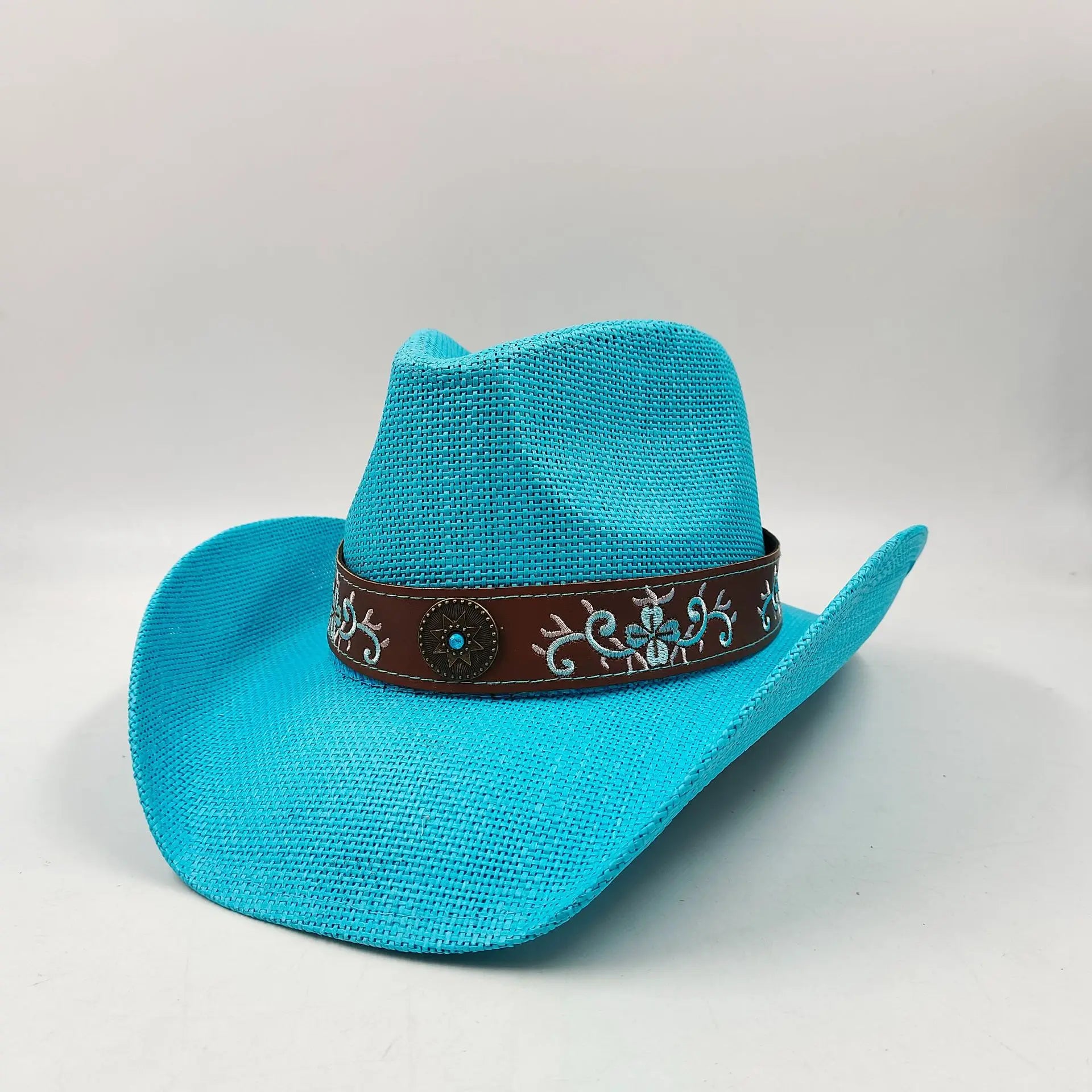 Cowgirl Hats for Women Straw Cowboy Hat Western Beach Sun Hat with Shapeable Brim for Coastal Cowgirl men hats