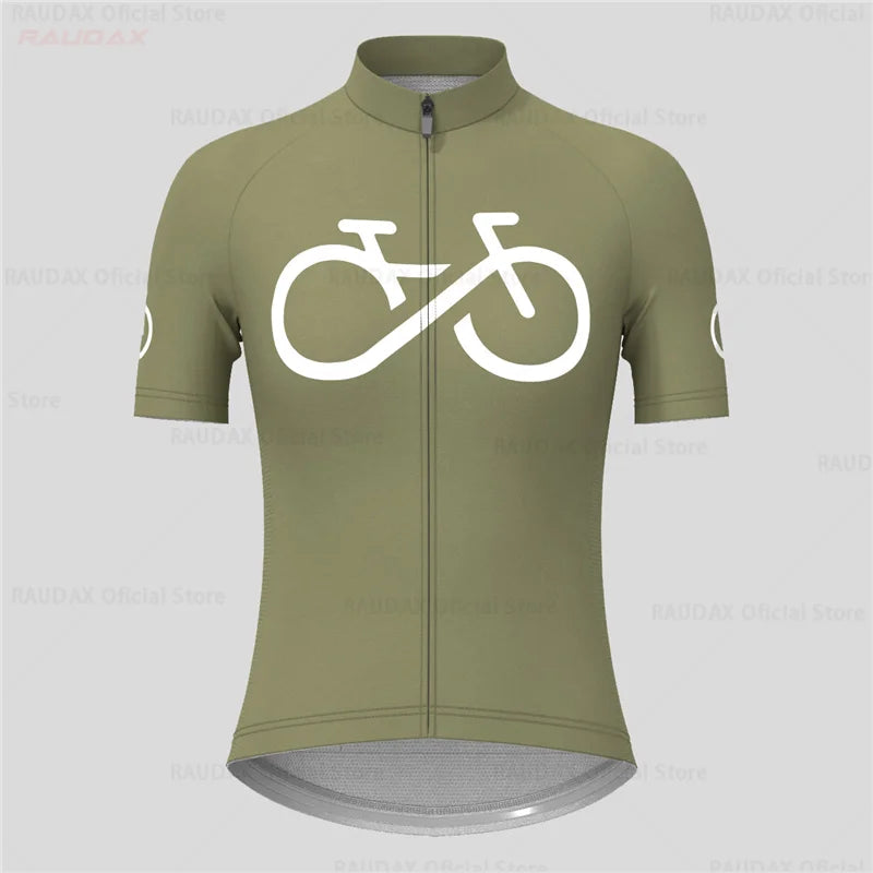 Women's Short Sleeve Cycling Jersey – Full Zip MTB Road Bike Shirt in 17 Colors, Sizes XS–4XL