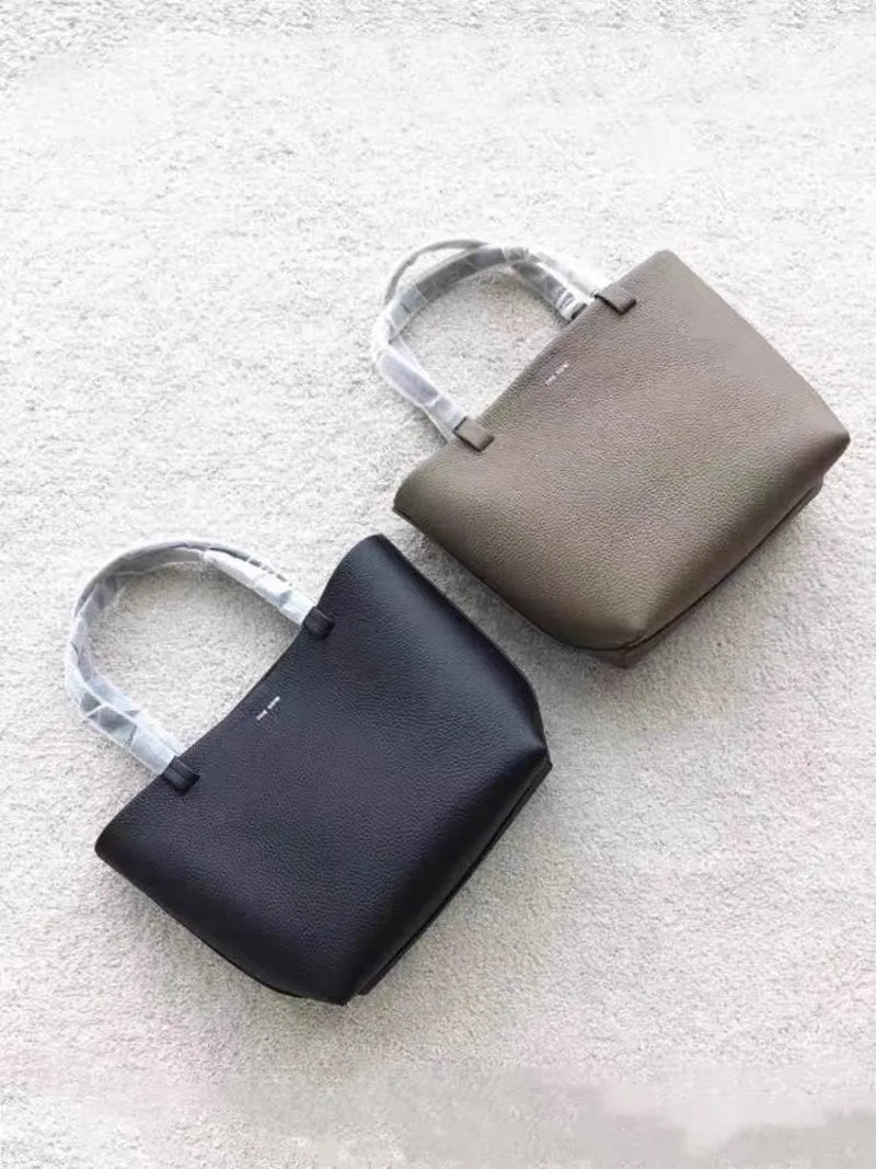 Women's Leather Small Tote & Crossbody Shoulder Bag