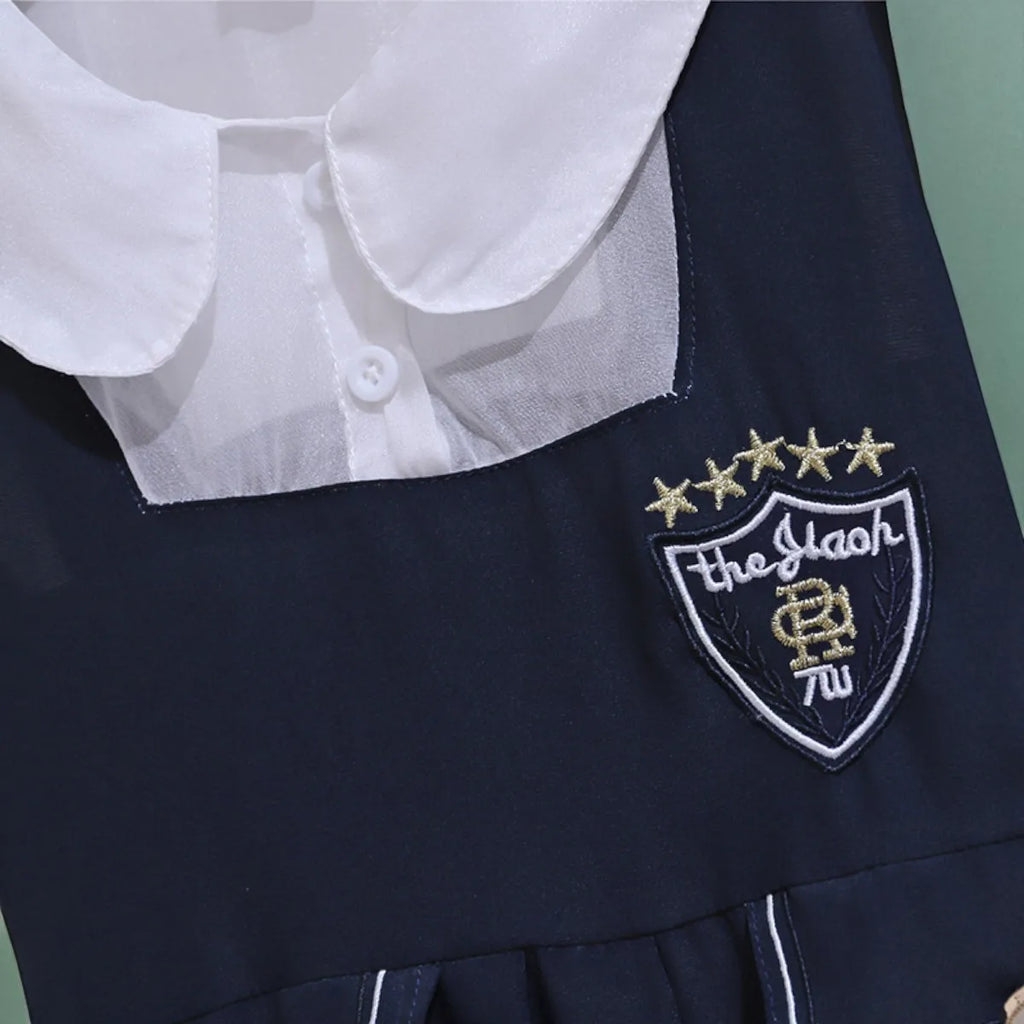 Toddlers Dresses For Girls Children's Dress Summer Cotton Kids School Costumes Short Sleeve Baby  4 5 6 8 9 10 12 Years