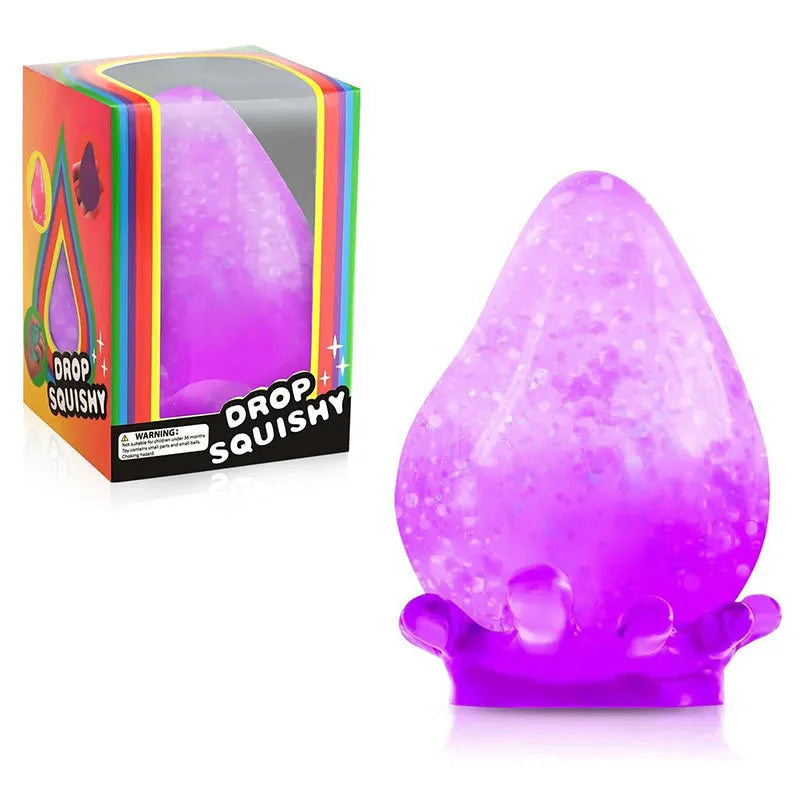 Dreamy Water Drop Squishy | Slow Rising Maltose Texture Stress Relief Toy