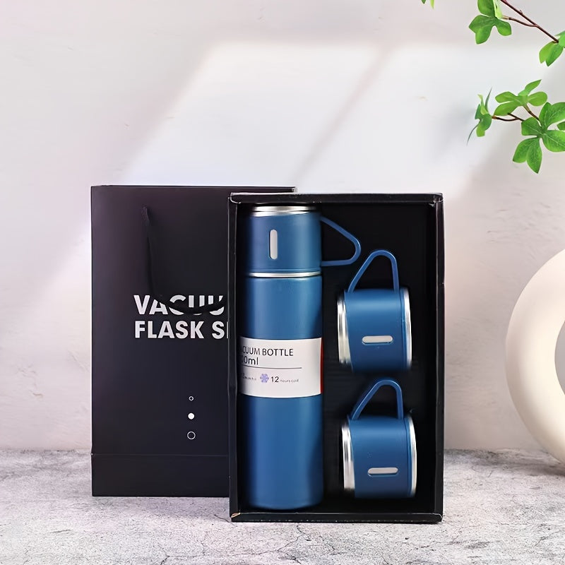 Stainless Steel Vacuum Insulated Thermal Mug & Cup Set