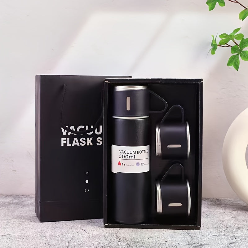 Stainless Steel Vacuum Insulated Thermal Mug & Cup Set