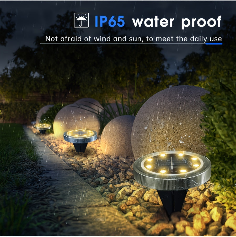 Solar Lamp Lawn LED Powerd Non-Slip Lamp Landscape Light Waterproof IP65 Decorative Outdoor Garden Yard Patio Path Stairs