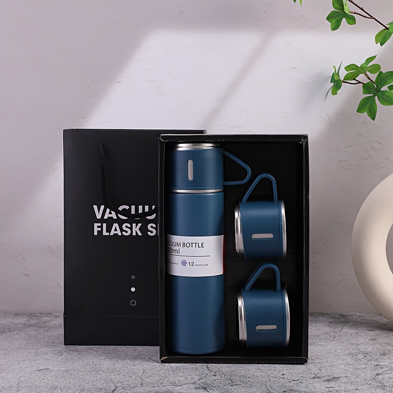 Stainless Steel Vacuum Insulated Thermal Mug & Cup Set