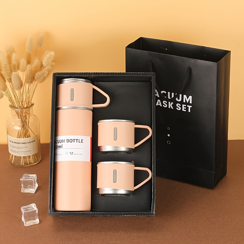 Stainless Steel Vacuum Insulated Thermal Mug & Cup Set