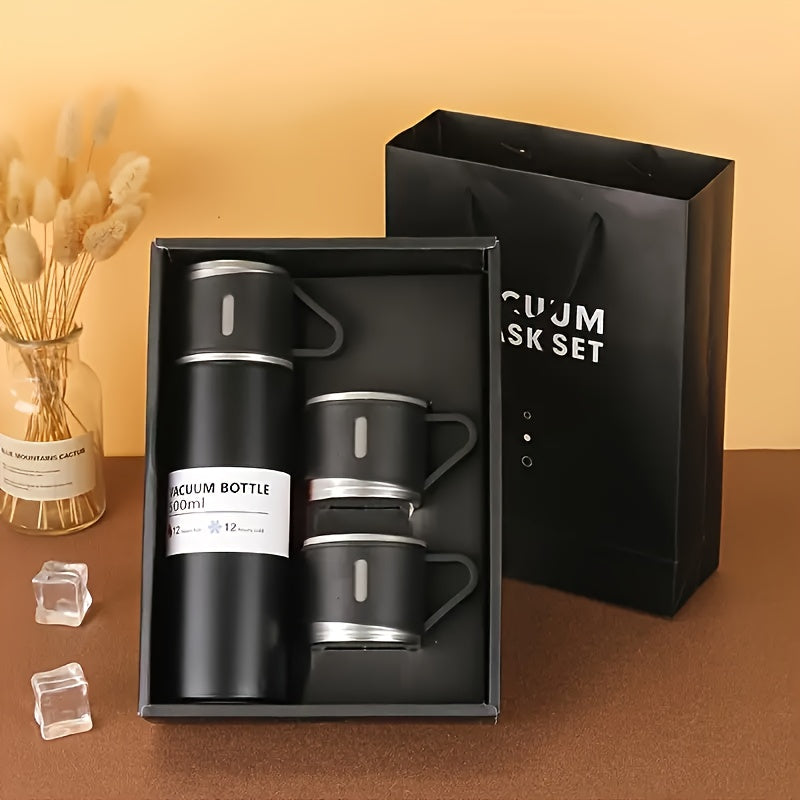 Stainless Steel Vacuum Insulated Thermal Mug & Cup Set