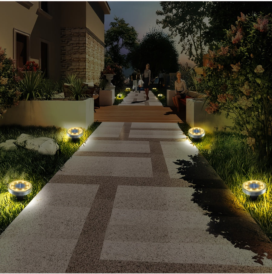 Solar Lamp Lawn LED Powerd Non-Slip Lamp Landscape Light Waterproof IP65 Decorative Outdoor Garden Yard Patio Path Stairs