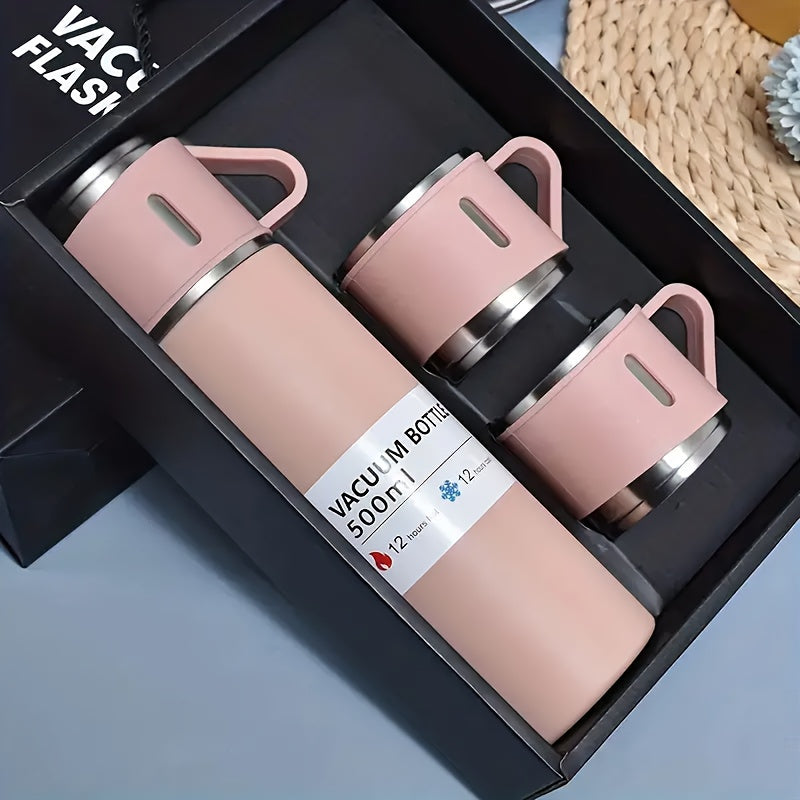 Stainless Steel Vacuum Insulated Thermal Mug & Cup Set