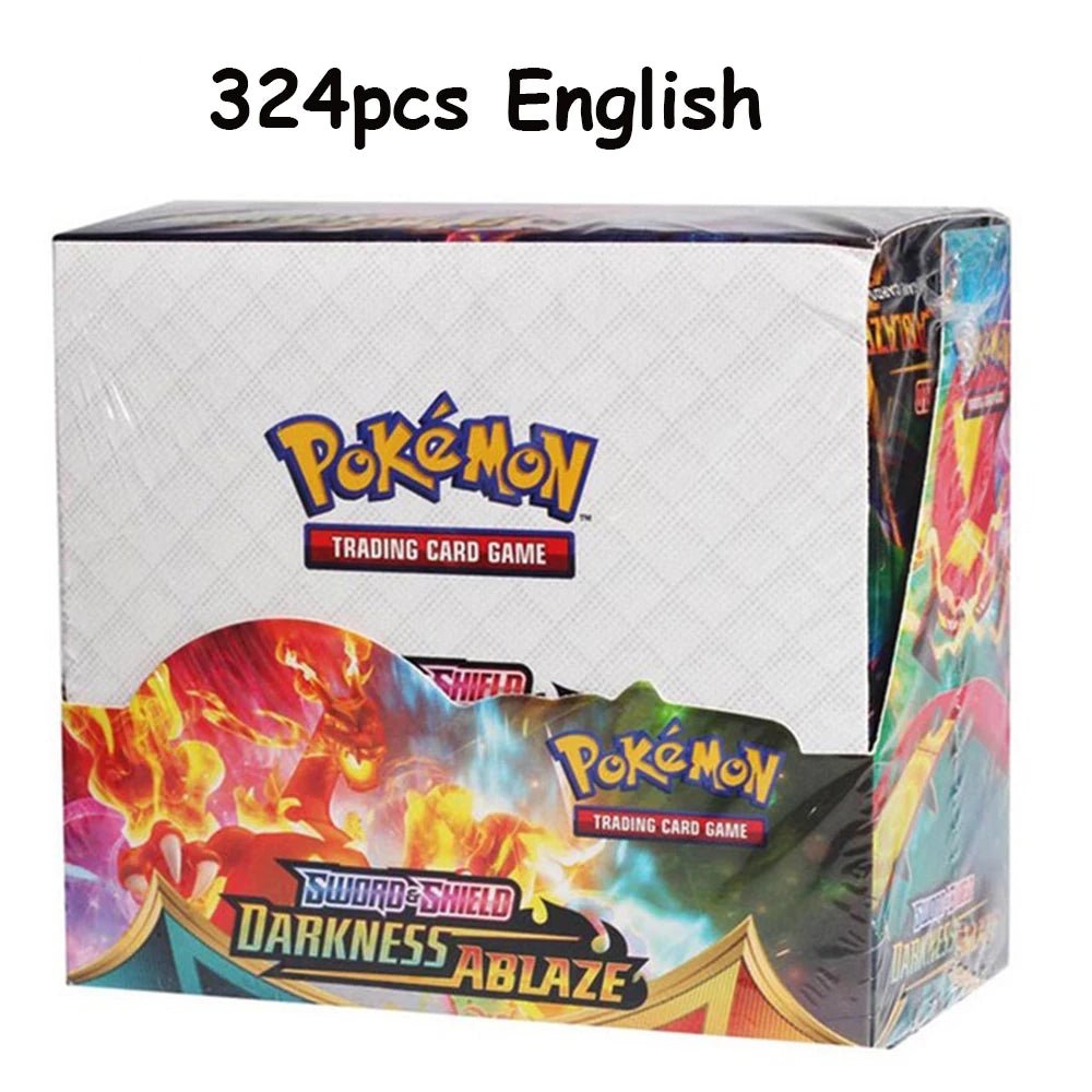 Newest 324Pcs Pokemon Cards Sun & Moon XY Evolutions Pokemon Booster Box Collectible Tradiner Card Game toy for children - Kenner House Emporium