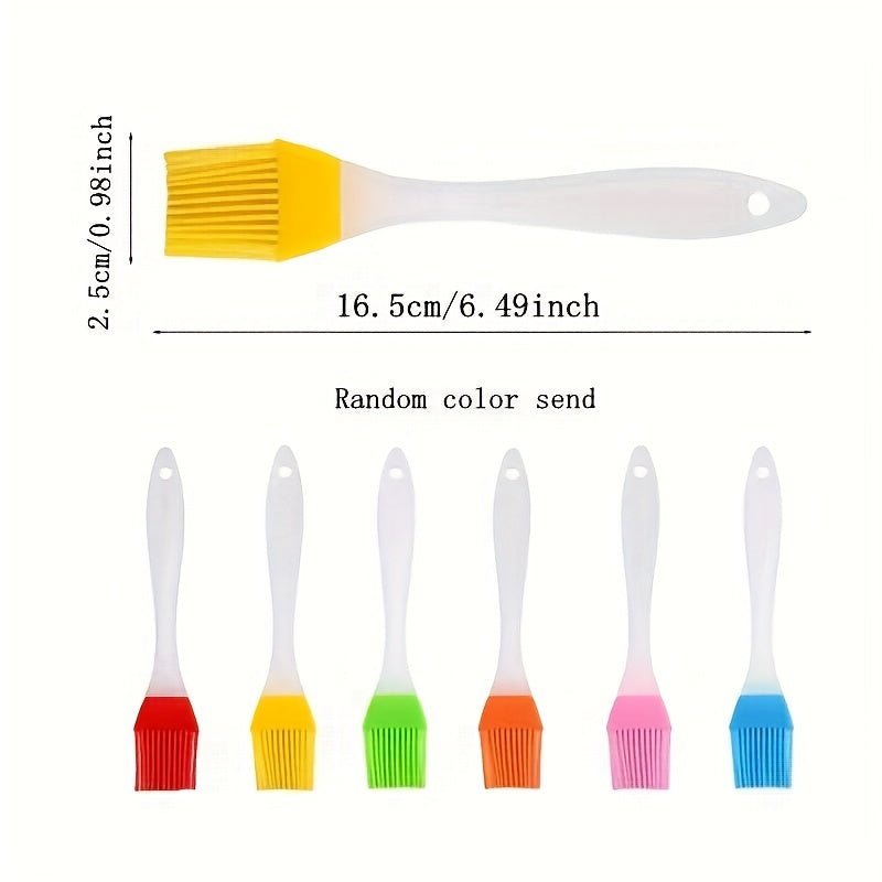 Ergonomic Red Oil Brush - High - Temperature Resistant, Non - Shedding for Effortless Baking & Grilling - Kenner House Emporium
