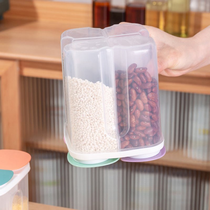 1.5L/2.3L Kitchen Storage Box Food Storage Containers Grain Sealed Moisture Proof Grain with Lid Kitchen Keep Fresh Supplies - Kenner House Emporium