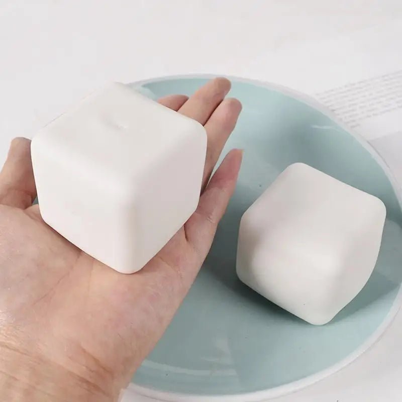 Squishys Tofu Stress Balls Autism Sensory Toys Stress & Anxiety Relief Fidget Toys Dough Ball Gifts Bulk for Adults Kids - Kenner House Emporium