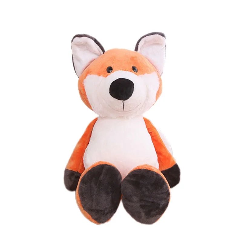 Stuffed Plush Animals Toys Soft Dolls Jungle Lion Elephant Tiger Dog Fox Monkey Deer Children Gift Kawaii Baby Kids Hobbie Toys - Kenner House Emporium