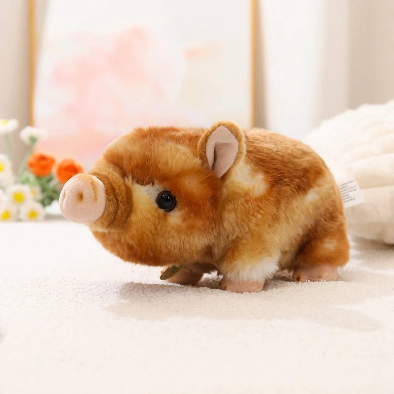 Stuffed Bunny Cloth Dress Toys Smoothing Toy for Infant Cuddling sleep doll for Girls Handmade Diversity Brown Rabbit Plushie - Kenner House Emporium