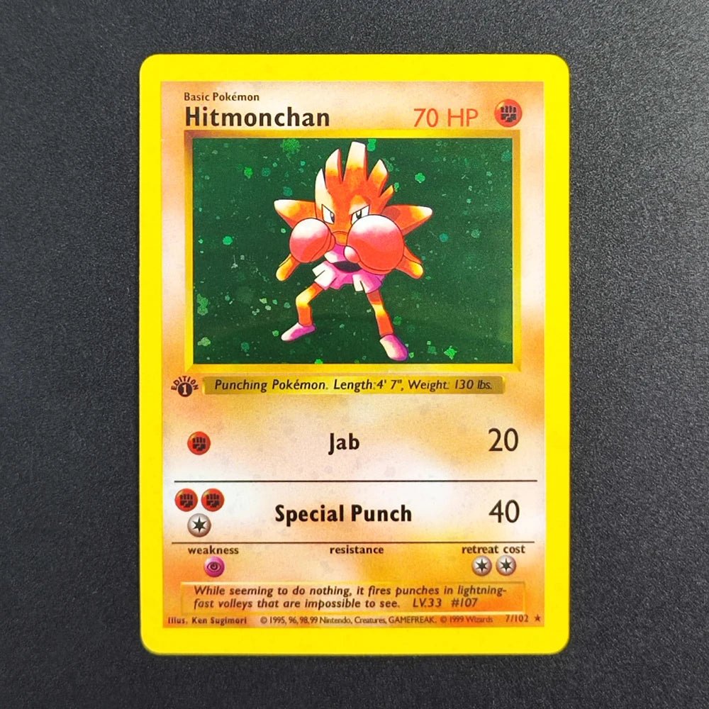 Proxy Pokemon Card EN Base Set 1st Edition - Charizard 4 - 102 Super Rare Collectibles Card Single Classic Game Anime Cards Toys - Kenner House Emporium