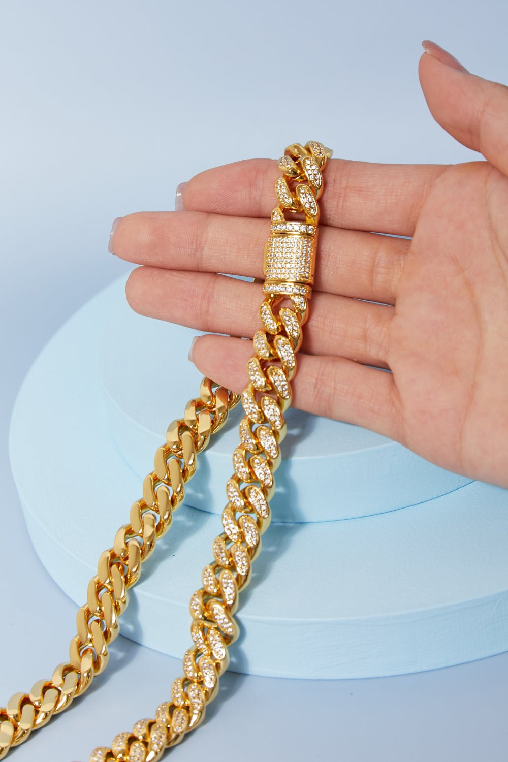 Brass Curb Chain Necklace - Kenner House Emporium