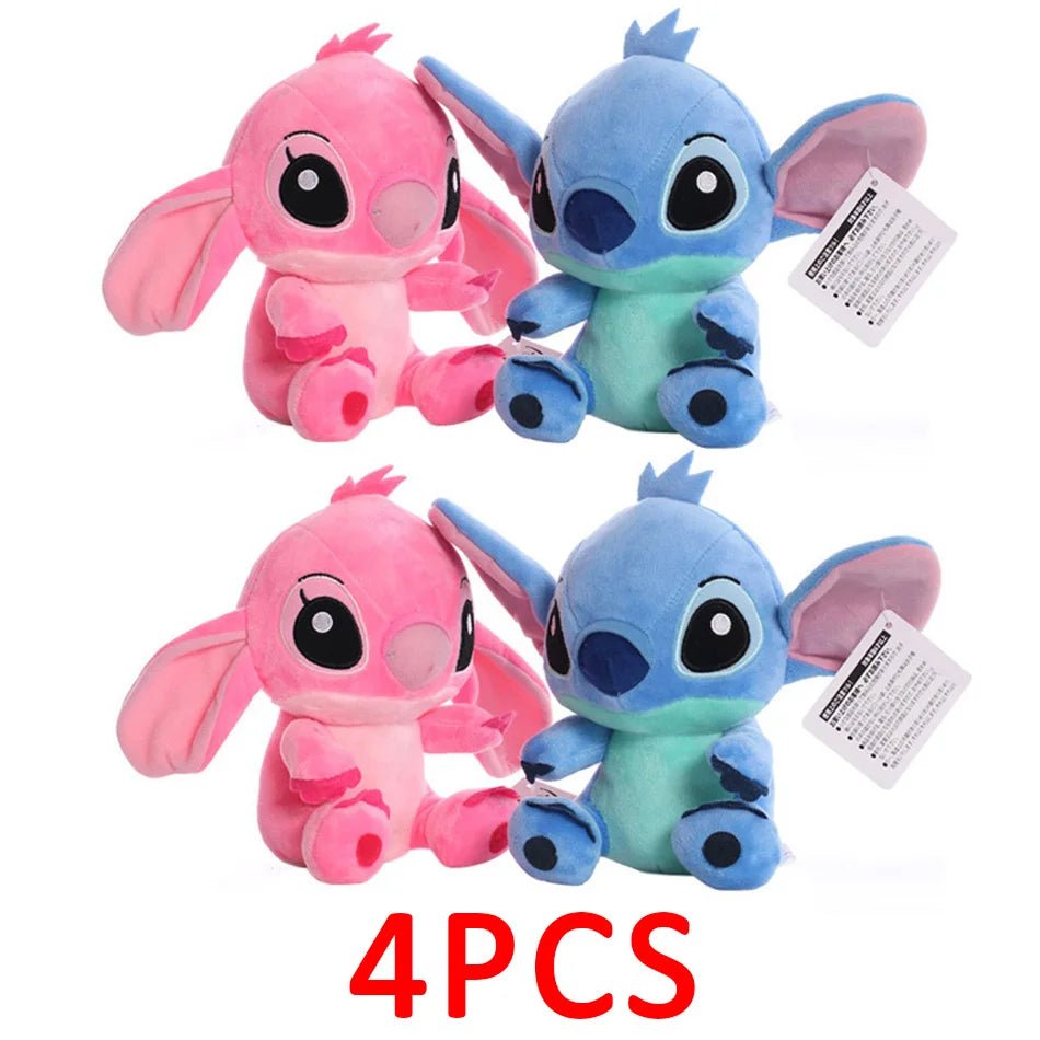 Stitch Stuffed Plush Models Cartoon Stuffed Plush Dolls Anime Plush Baby Toys Kawaii Kids Birthday Christmas Halloween Gift - Kenner House Emporium