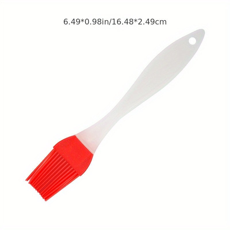 Ergonomic Red Oil Brush - High - Temperature Resistant, Non - Shedding for Effortless Baking & Grilling - Kenner House Emporium