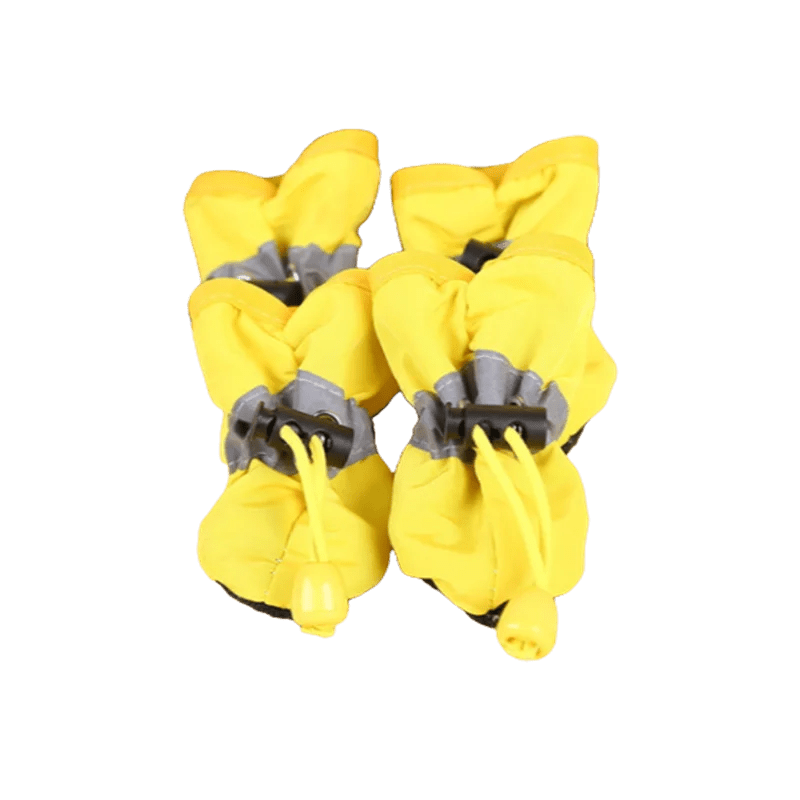 4pcs/set Waterproof Pet Dog Shoes Anti - slip Rain Boots Footwear for Small Cats Dogs Puppy Dog Pet Booties Pet Paw Accessories - Kenner House Emporium