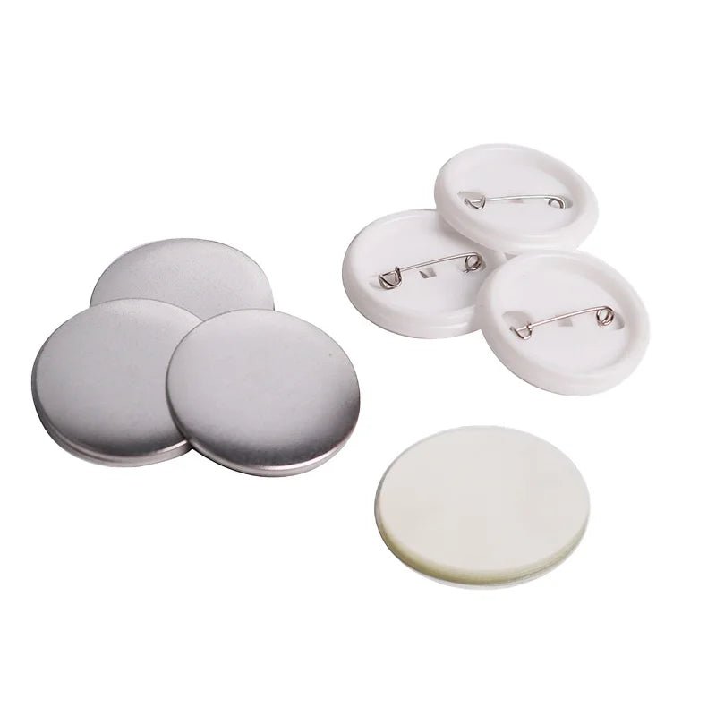 Badge Machine Kits with 100pcs Badge Material Plastie Badge Machine - Kenner House Emporium