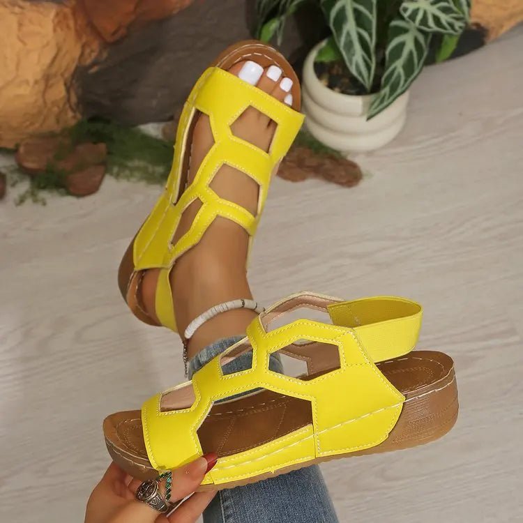 Women Sandals 2026 New Summer Beach Sandals Women Casual Wedges Footwear Summer Shoes Soft Heeled Sandals Woman - Kenner House Emporium