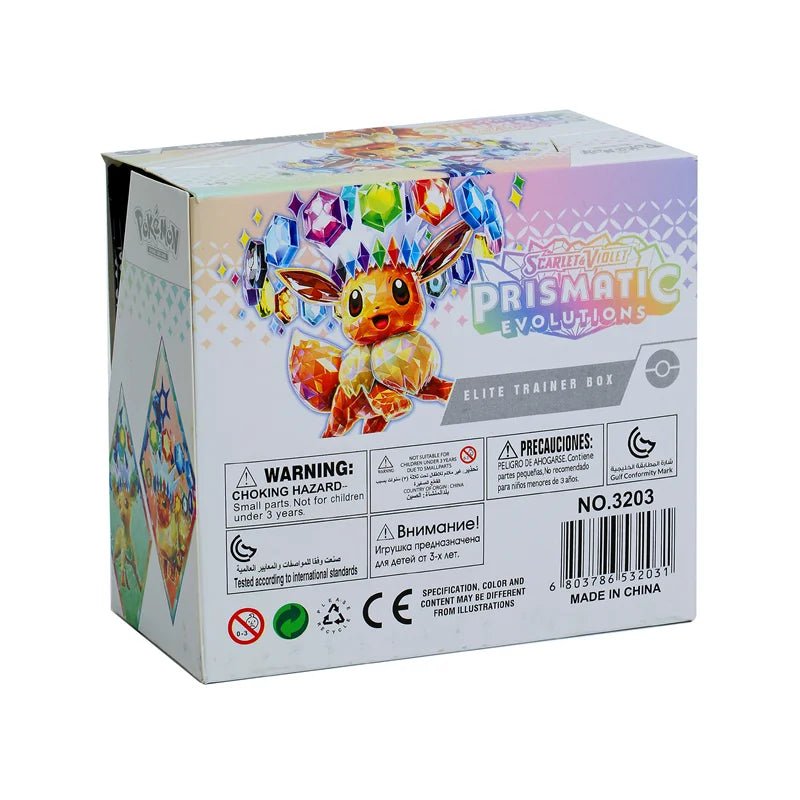 360Pcs Pokemon Card MEGA EVOLUTION Lucario Prismatic Evolutions Game Cartoon English Booster Battle Transaction Card Gift - Kenner House Emporium