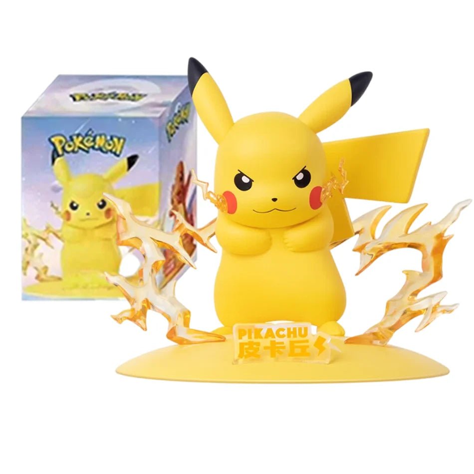 12 Pok é mon Action Dolls Pikachu Blind Box Anime Models Desktop Decorations Pok é mon Toys Children's Birthday Gifts - Kenner House Emporium