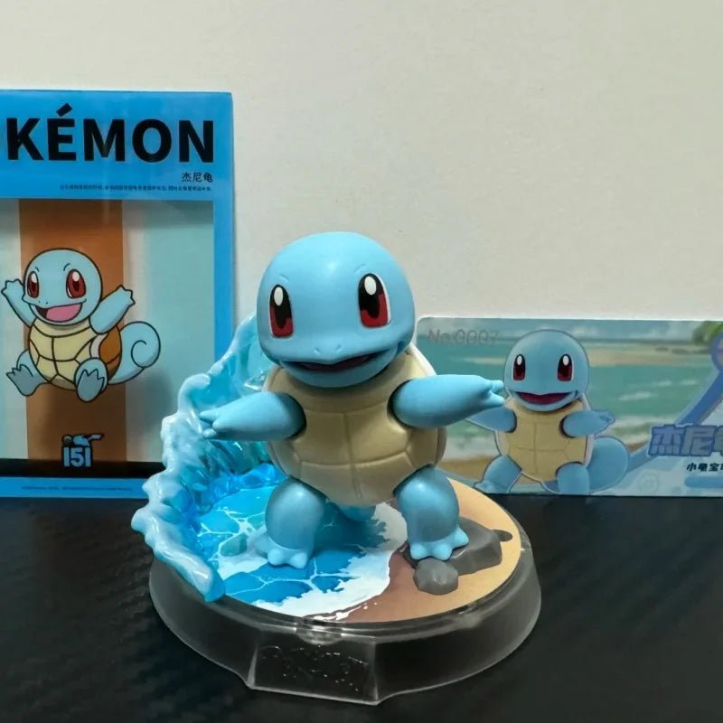 Blokees Pokemon Classic Version Cv - S Vol.1 - 3 Full Set Buildable Model Collectible Desk Display Toys Birthday Gift Collectors - Kenner House Emporium