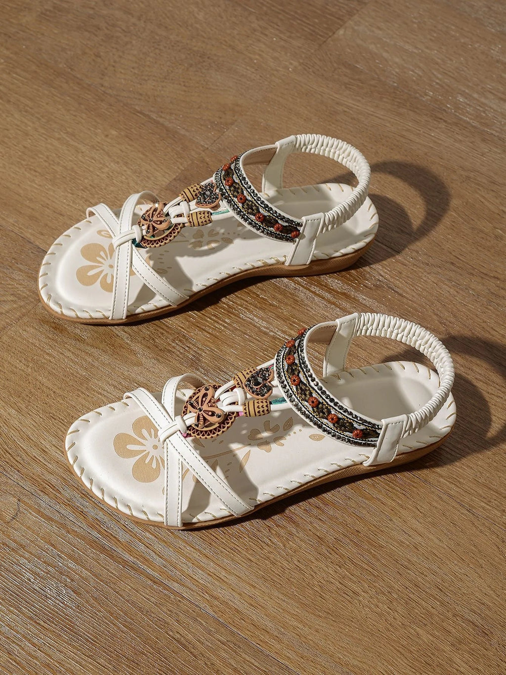 Women's Sandals Bohemian Sandals Outdoor Soft Sole Beach Sandals Platform Lightweight Women Casual Shoes Flat Plus Size Sandal - Kenner House Emporium
