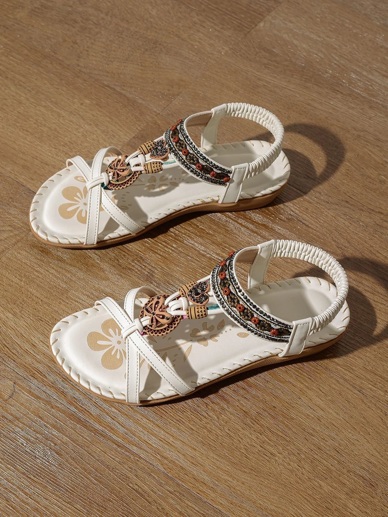 Women's Sandals Bohemian Sandals Outdoor Soft Sole Beach Sandals Platform Lightweight Women Casual Shoes Flat Plus Size Sandal - Kenner House Emporium
