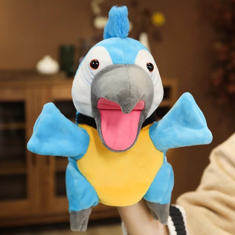 Stuffed Plush Animals Toys Hand Finger Puppet Kawaii Dolls Educational Baby Toys Learning & Education Monkey Tiger Children Gift - Kenner House Emporium