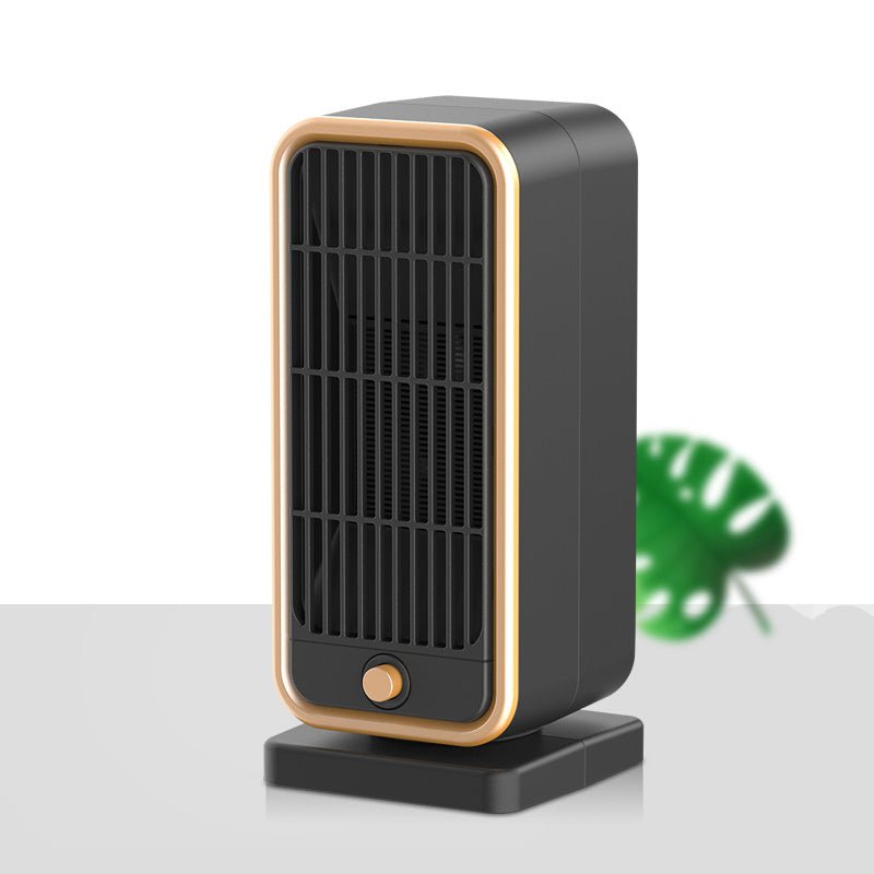 Quiet 500W Ceramic Electric Space Heater, Square Shape, 110 - 130V US Plug, No Energy Efficiency Rating, Tip - over Protection, Portable Heating Equipment for Bedroom, Living Room, Office - Kenner House Emporium