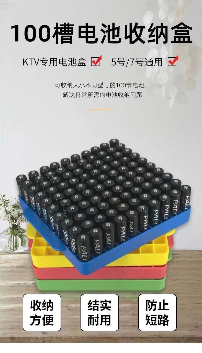 Battery Storage Case: Organize Your Desk with Ease. - Kenner House Emporium