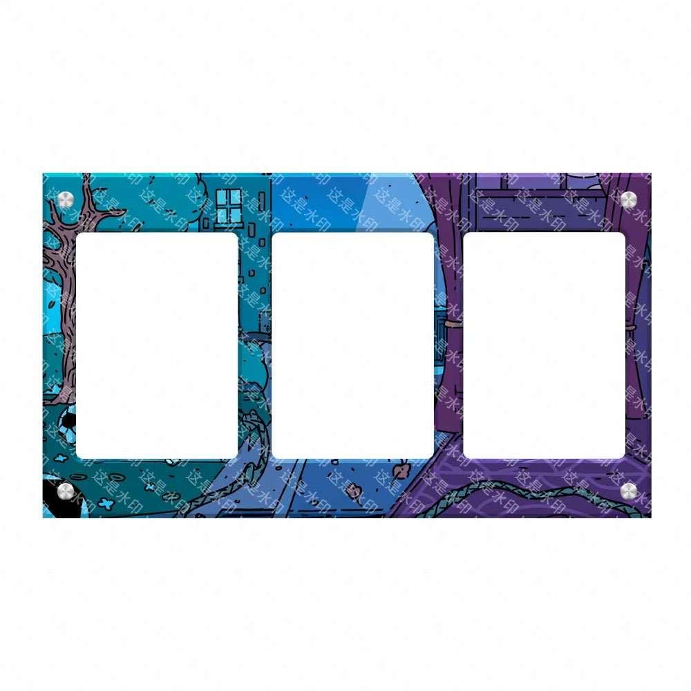 Pokemon Anime Classics Game Collection Display Stand Charizard Mewtwo Latias Self Made Acrylic Extended Painting Stuck Brick - Kenner House Emporium